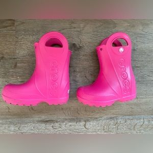 Crocs Handle It rain boot size C6 (toddler)